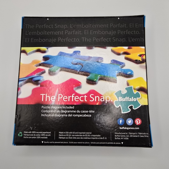 Buffalo Games Zodiac Mountain Glow in the Dark 1000 Pc Puzzle NIB - Picture 8 of 10